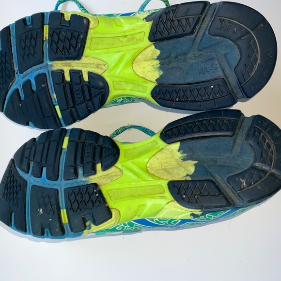 ASICS Women's Gel NOOSA TRI - Teal and Navy - Picture 5 of 6